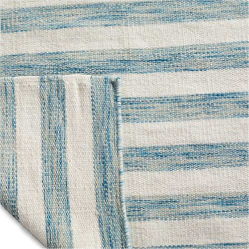 Maisy Kids' Rug, Aqua 4 Maisy Kids' Rug, Aqua