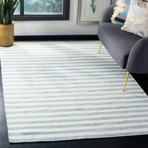 Maisy Kids' Rug, Aqua 5 Maisy Kids' Rug, Aqua