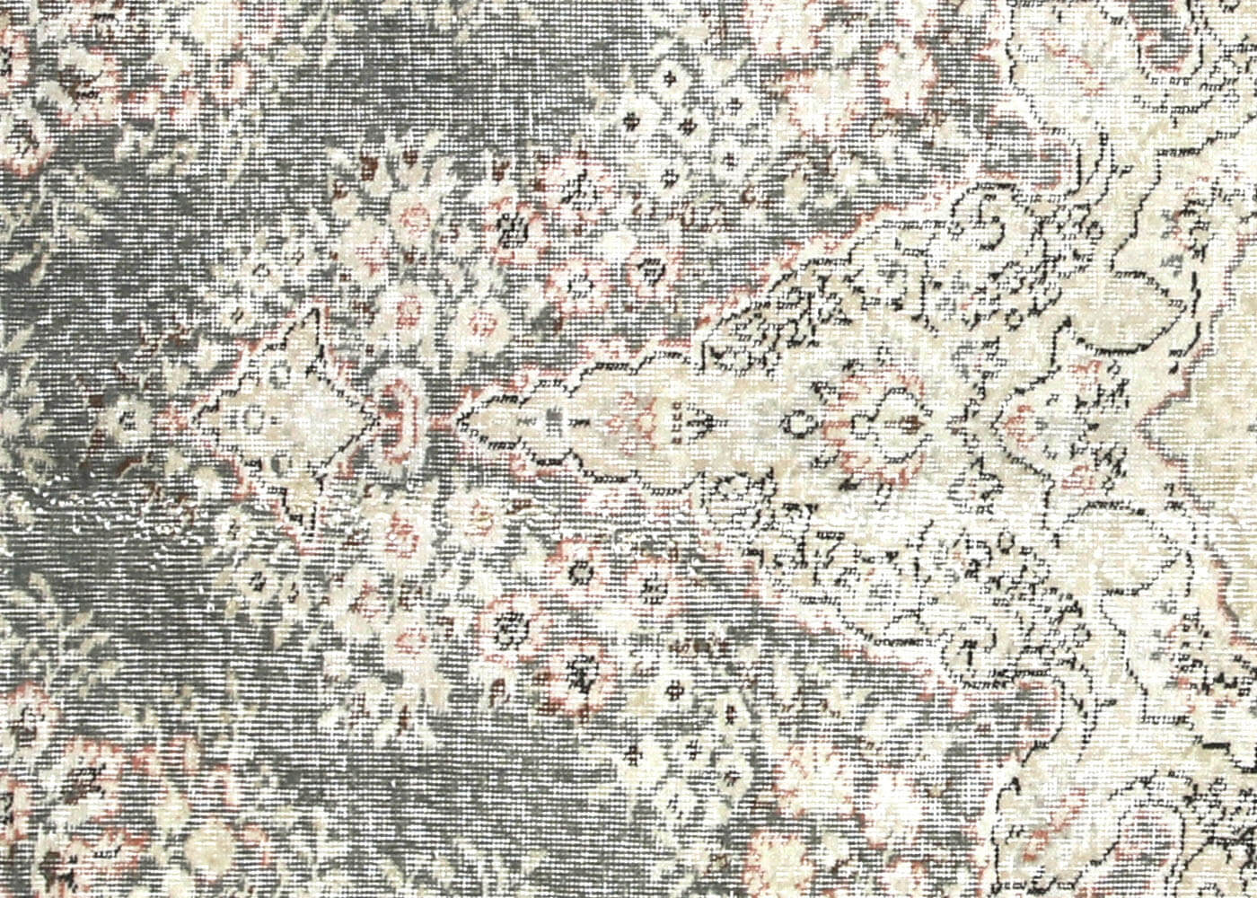 1960s Turkish Oushak Rug, 6'9" x 10' 2 1960s Turkish Oushak Rug, 6'9" x 10'