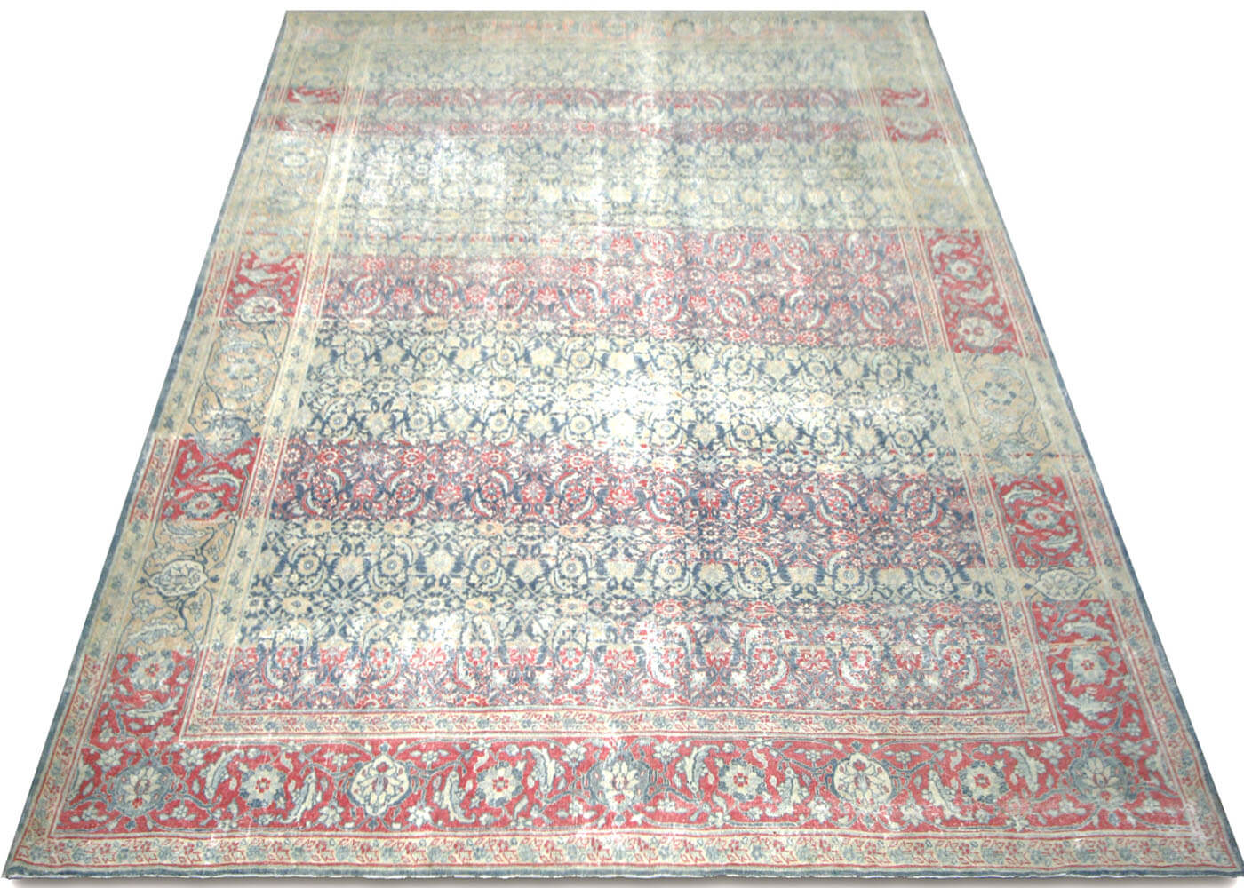 1940s Persian Tabriz Rug, 9'2" x 12'3" 6 1940s Persian Tabriz Rug, 9'2" x 12'3"