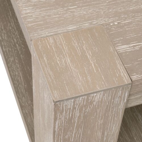 James Square Coffee Table, Natural Gray 3 James Square Coffee Table, Natural Gray