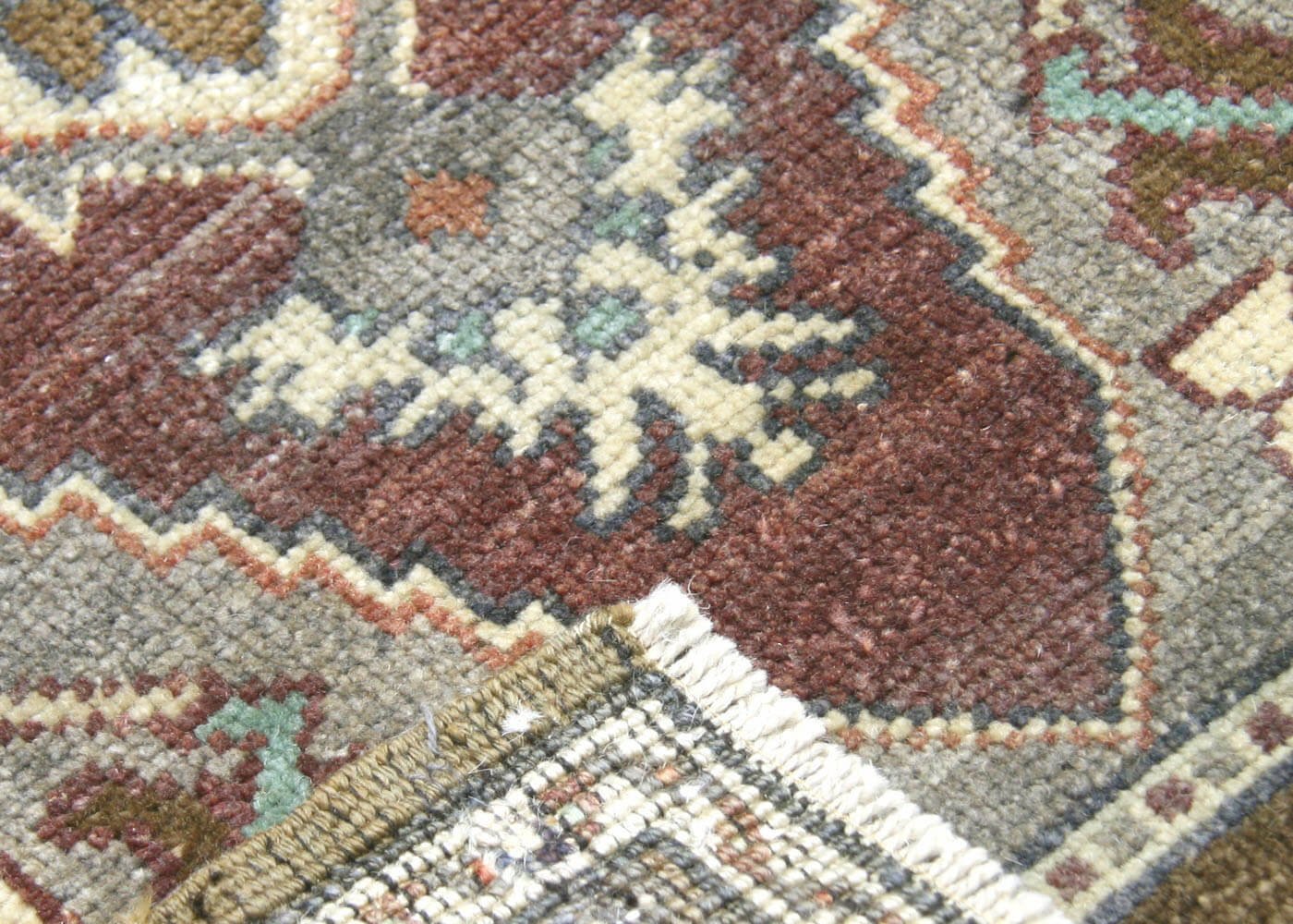 1960s Turkish Oushak Yastic, 1'9" x 3'9" 3 1960s Turkish Oushak Yastic, 1'9" x 3'9"