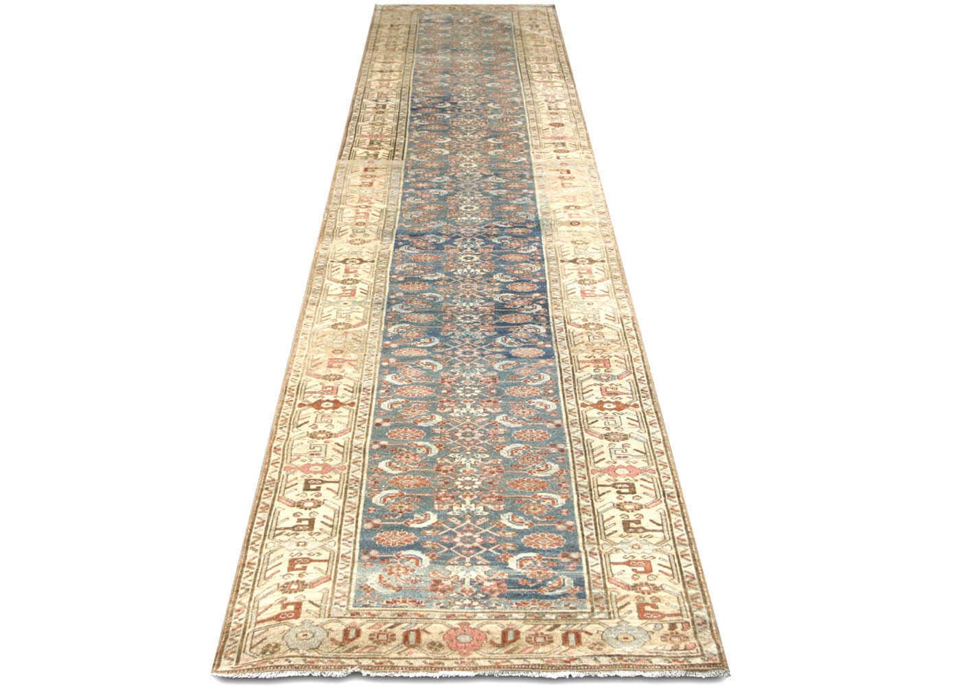 1940s Persian Melayer Runner, 3'2"x16'5" 5 1940s Persian Melayer Runner, 3'2"x16'5"