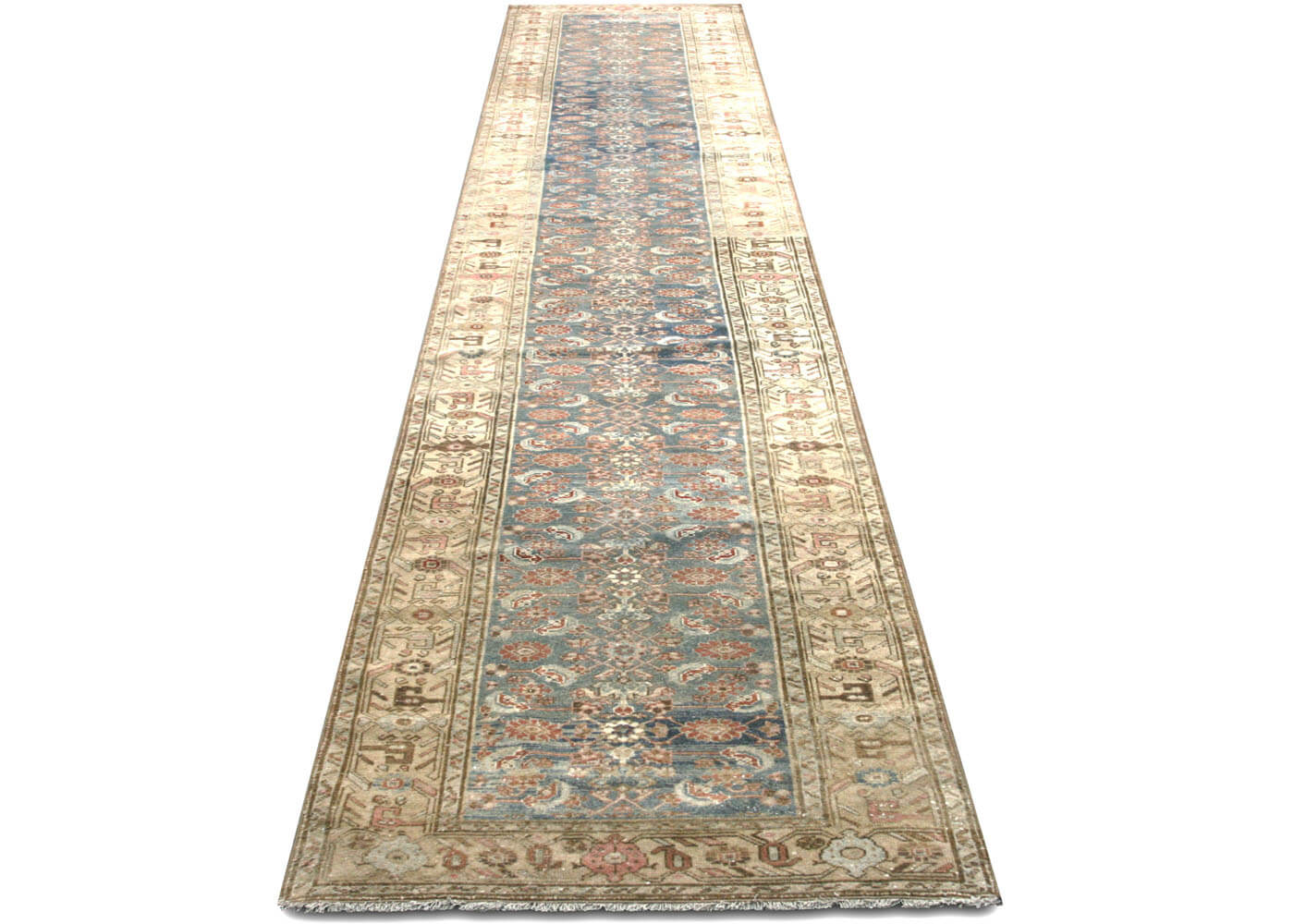1940s Persian Melayer Runner, 3'2"x16'5" 6 1940s Persian Melayer Runner, 3'2"x16'5"