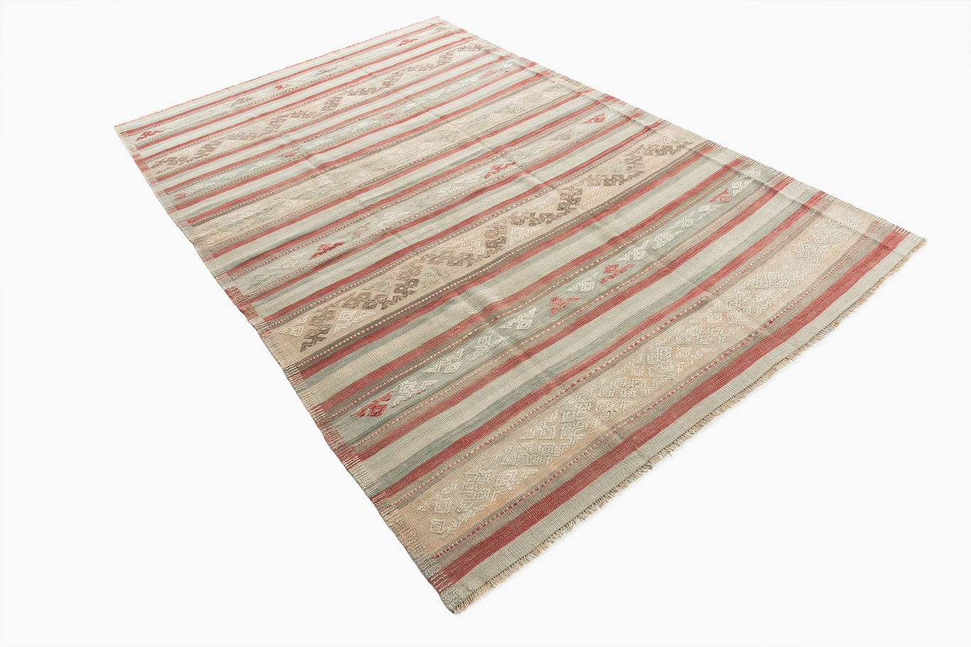 Turkish Jajim Area Rug 5' X 8'3 10 Turkish Jajim Area Rug 5' X 8'3