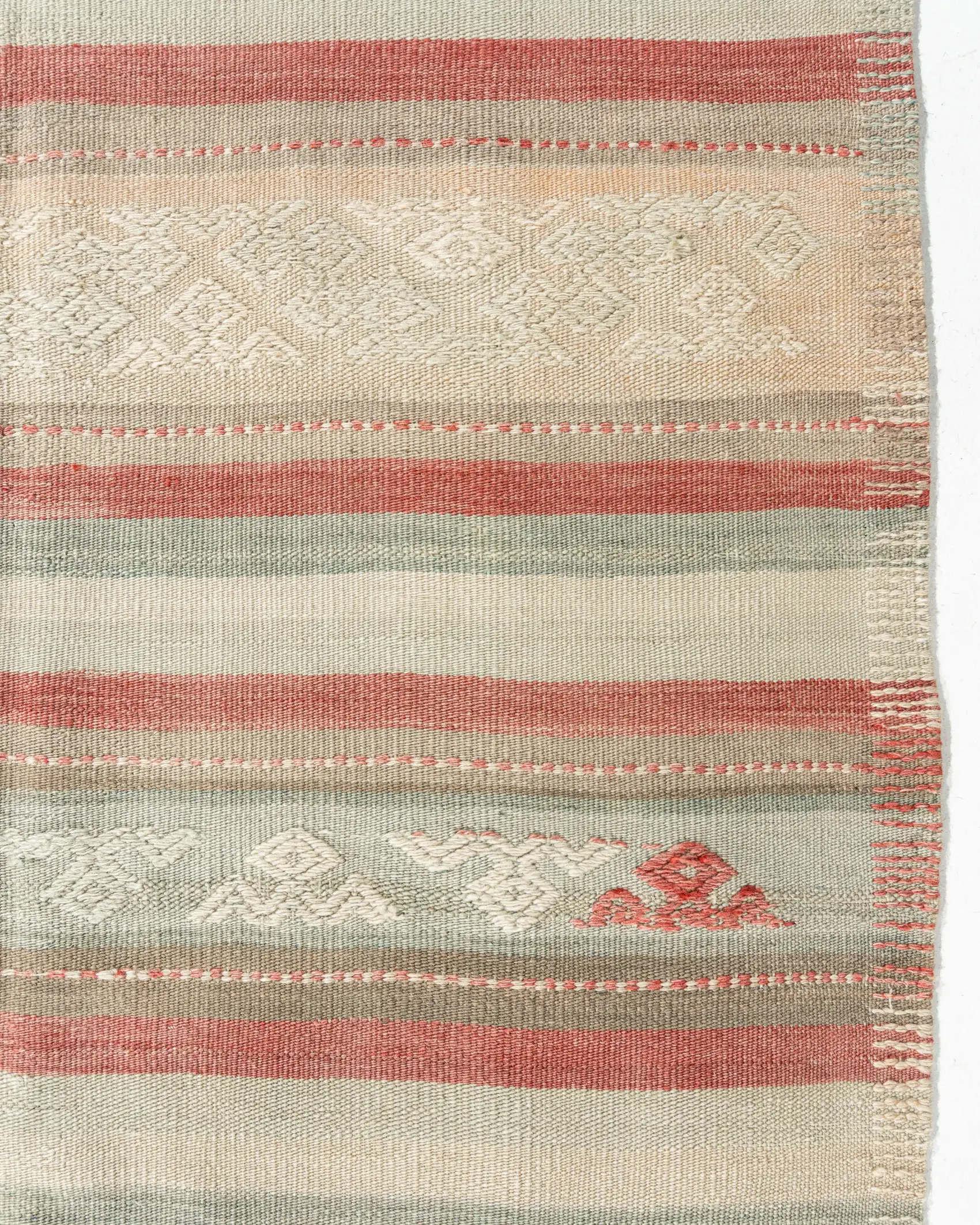 Turkish Jajim Area Rug 5' X 8'3 7 Turkish Jajim Area Rug 5' X 8'3