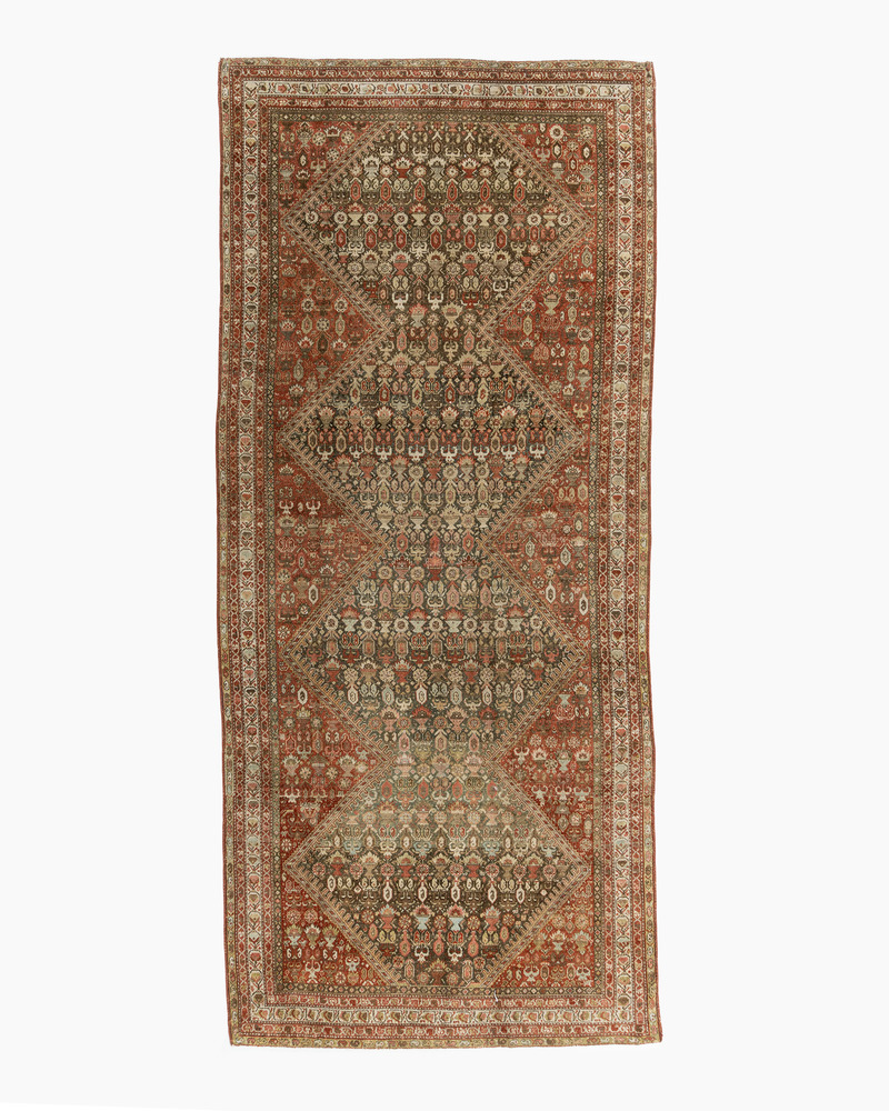 Persian Malayer Runner 5'3 X 12'2 1 Persian Malayer Runner 5'3 X 12'2