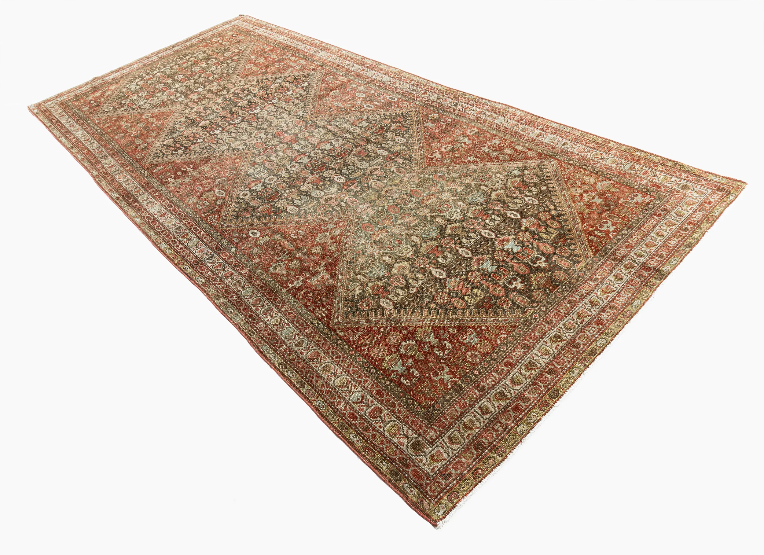 Persian Malayer Runner 5'3 X 12'2 2 Persian Malayer Runner 5'3 X 12'2