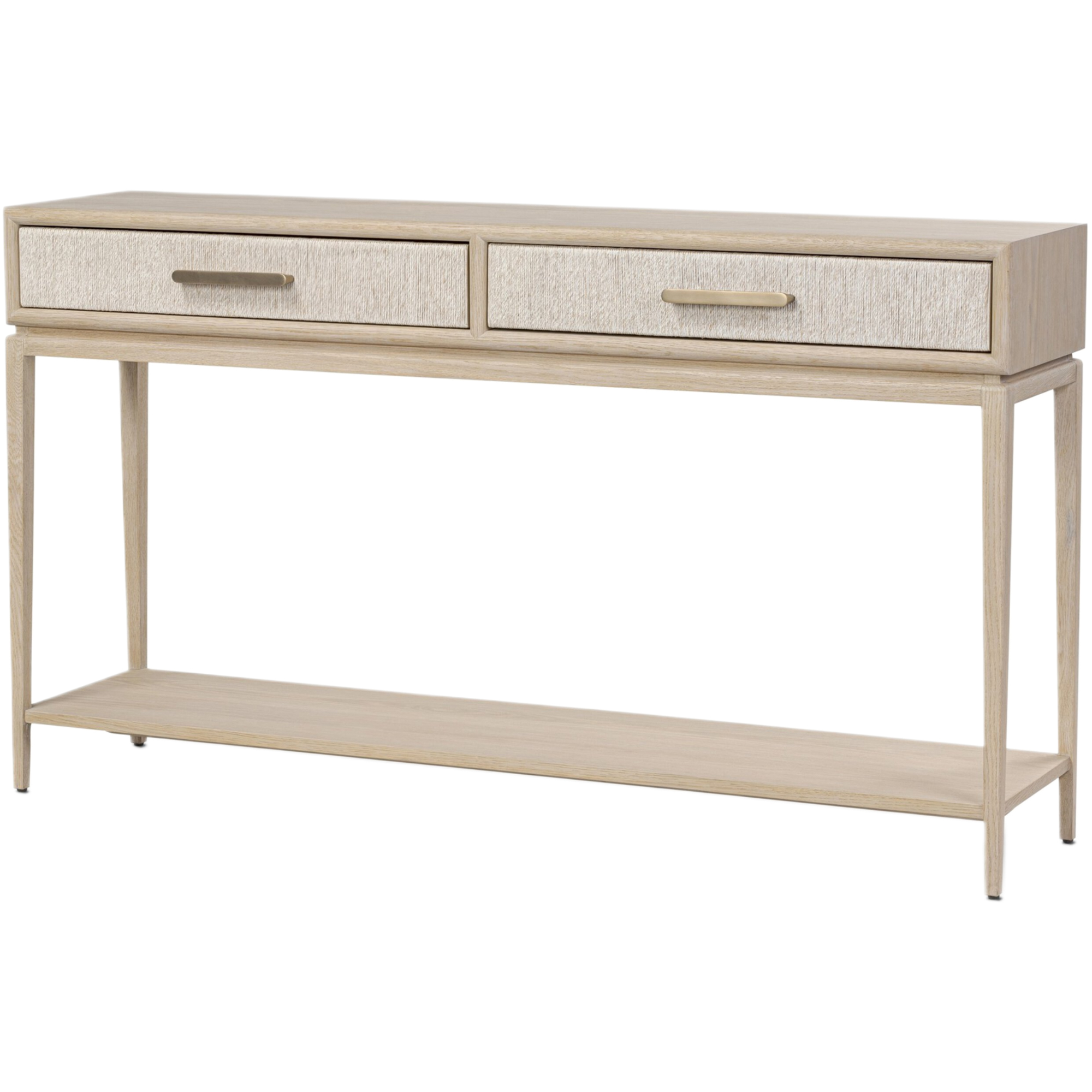 Tiv 2-Drawer Woven Paper Cord Console Table 1 Tiv 2-Drawer Woven Paper Cord Console Table