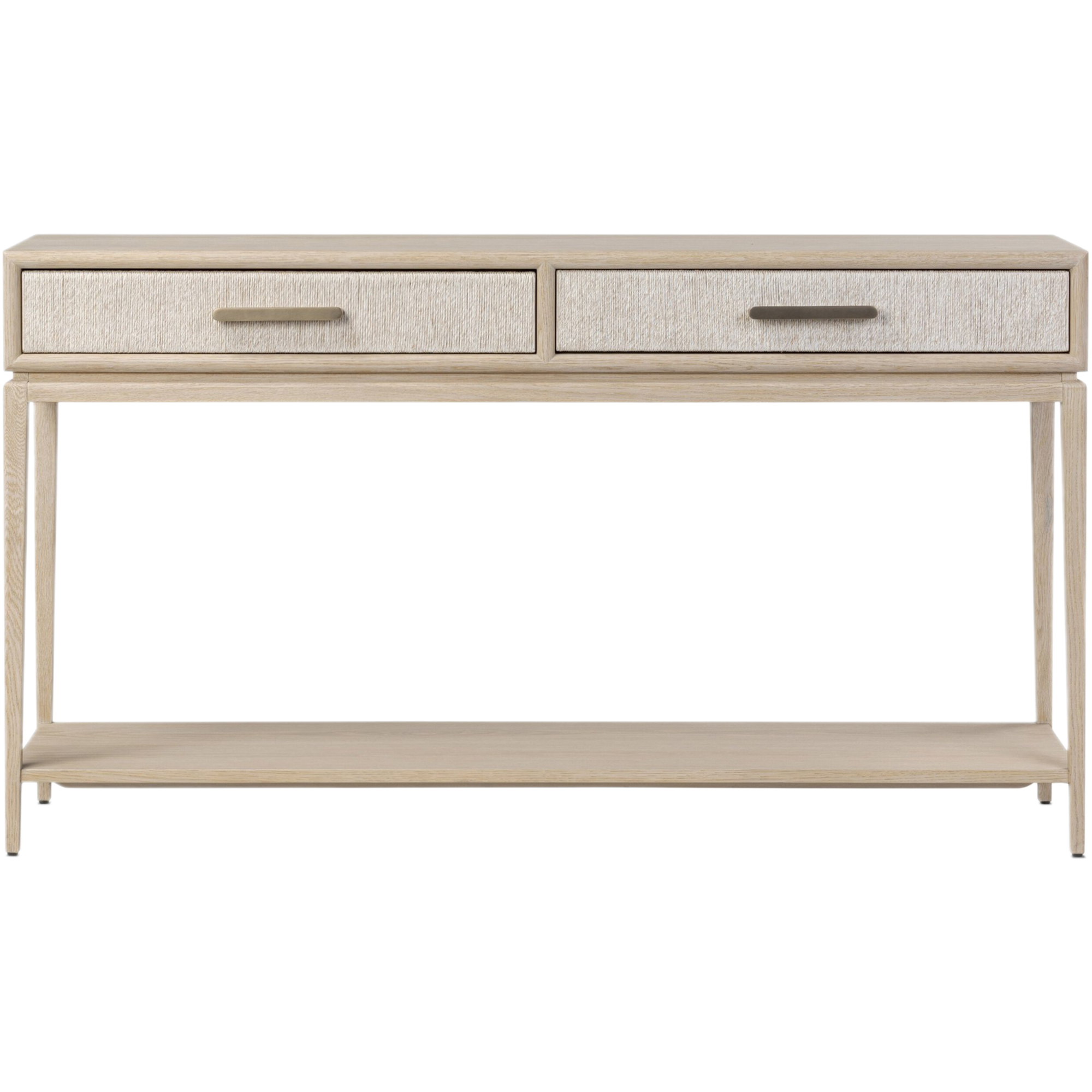 Tiv 2-Drawer Woven Paper Cord Console Table 4 Tiv 2-Drawer Woven Paper Cord Console Table