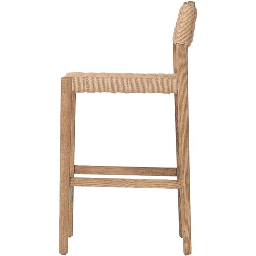 Octavia Counter Stool, Double Twisted Paper Cord 5 Octavia Counter Stool, Double Twisted Paper Cord