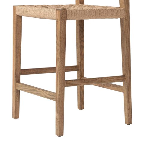 Octavia Counter Stool, Double Twisted Paper Cord 8 Octavia Counter Stool, Double Twisted Paper Cord