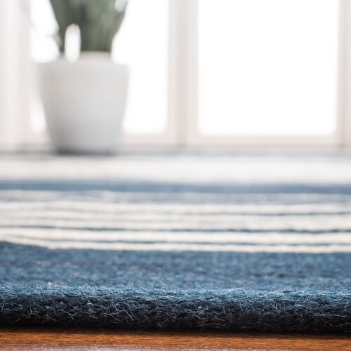 Bluff Point Stripe Rug, Cinder, 9'x12' 3 Bluff Point Stripe Rug, Cinder, 9'x12'