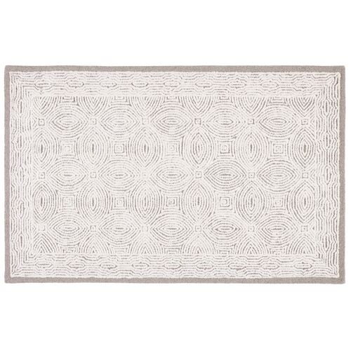 Roni Hand Tufted Rug, Beige/Ivory 1 Roni Hand Tufted Rug, Beige/Ivory