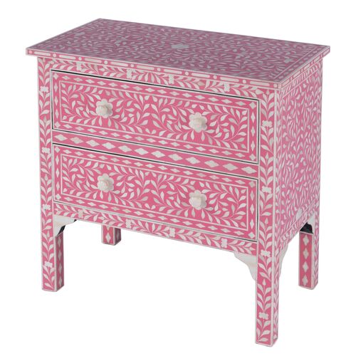 Layla Accent Chest, Pink 1 Layla Accent Chest, Pink