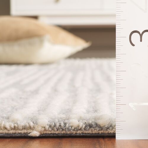 Julia Hand Tufted Rug, Light Grey/Ivory 4 Julia Hand Tufted Rug, Light Grey/Ivory