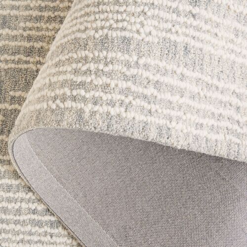 Julia Hand Tufted Rug, Light Grey/Ivory 5 Julia Hand Tufted Rug, Light Grey/Ivory