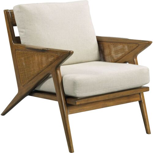 Morris Lounge Chair, Hazelnut/Linen 1 Morris Lounge Chair, Hazelnut/Linen