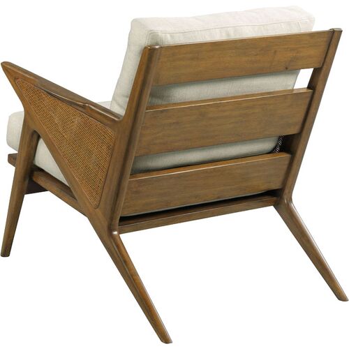 Morris Lounge Chair, Hazelnut/Linen 2 Morris Lounge Chair, Hazelnut/Linen