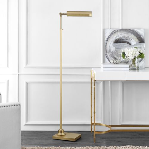 Ross Adjustable Floor Lamp, Gold 2 Ross Adjustable Floor Lamp, Gold