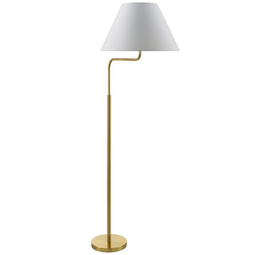 Evelyn Floor Lamp, Brass 1 Evelyn Floor Lamp, Brass
