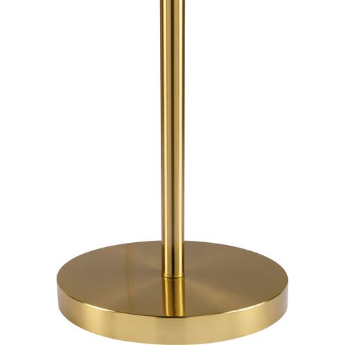 Evelyn Floor Lamp, Brass 3 Evelyn Floor Lamp, Brass