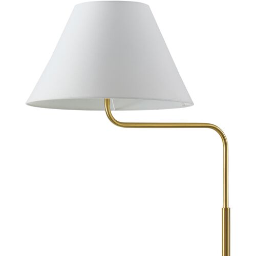 Evelyn Floor Lamp, Brass 4 Evelyn Floor Lamp, Brass