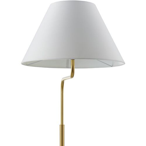 Evelyn Floor Lamp, Brass 5 Evelyn Floor Lamp, Brass
