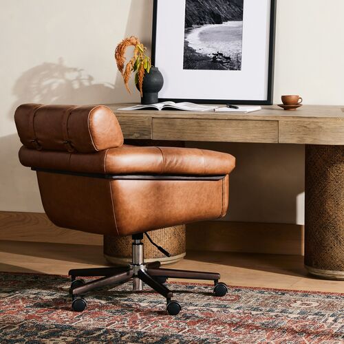 Weston Desk Chair, Sonoma Chestnut 2 Weston Desk Chair, Sonoma Chestnut