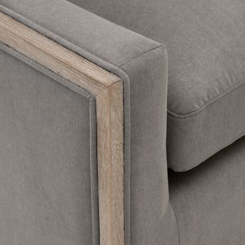 Milly Swivel Club Chair, Slate Performance 7 Milly Swivel Club Chair, Slate Performance