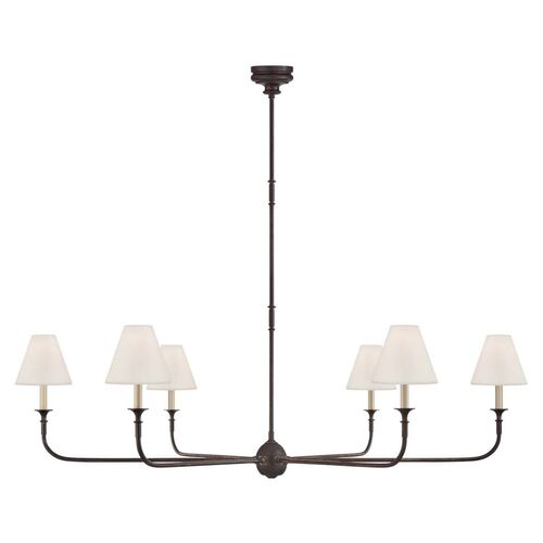 Piaf Grande Chandelier, Aged Iron 1 Piaf Grande Chandelier, Aged Iron