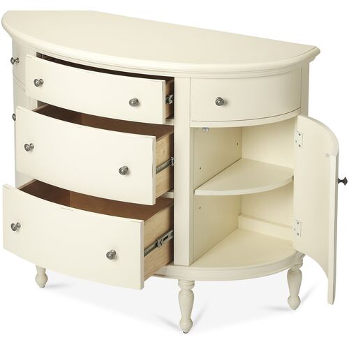 Frasier Dresser, White 2 Frasier Dresser, White