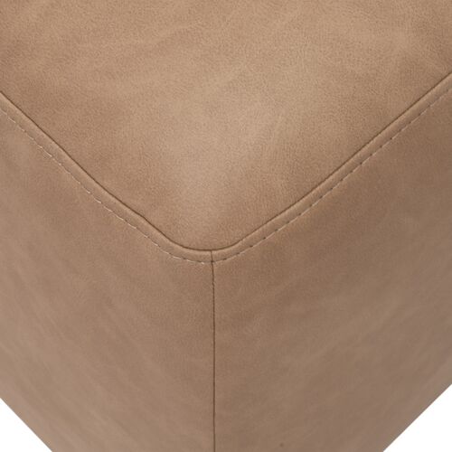 Remy 2-Pc Upholstered Coffee Table, Tan Leather 17 Remy 2-Pc Upholstered Coffee Table, Tan Leather