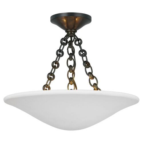 Mollino 16" Semi-Flush Mount 1 Mollino 16" Semi-Flush Mount