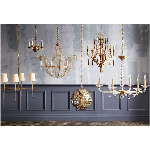 Leaf & Arrow Chandelier, Bronze/Antique Brass 2 Leaf & Arrow Chandelier, Bronze/Antique Brass