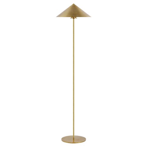 Orsay Medium Floor Lamp, Antique Brass 2 Orsay Medium Floor Lamp, Antique Brass