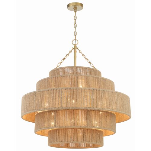 Shyla 20 Light Chandelier, Soft Gold 1 Shyla 20 Light Chandelier, Soft Gold