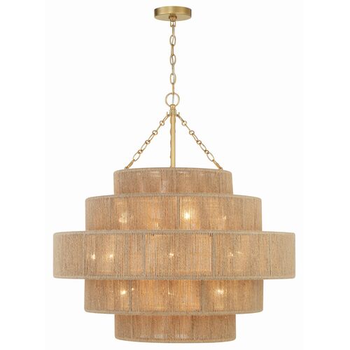 Shyla 20 Light Chandelier, Soft Gold 2 Shyla 20 Light Chandelier, Soft Gold