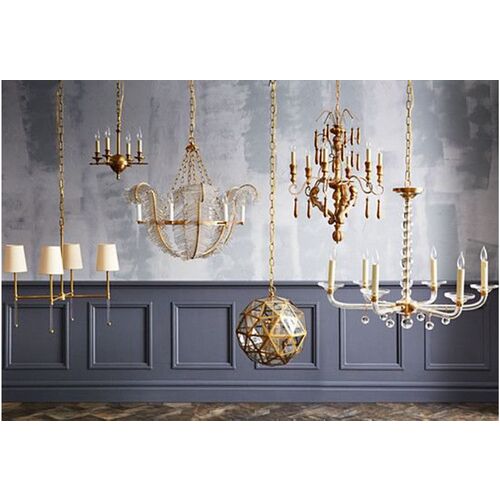 Camille Chandelier, Antique Brass 2 Camille Chandelier, Antique Brass