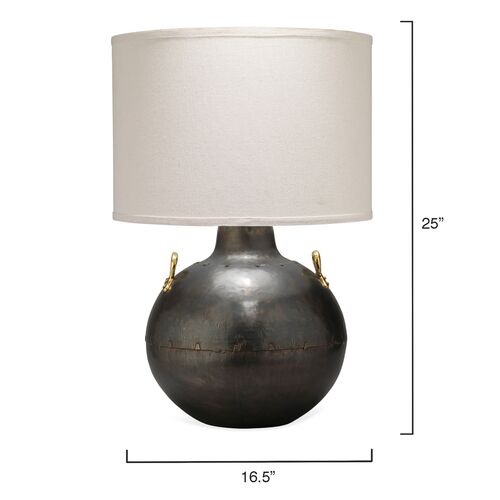Two-Handle Kettle Table Lamp, Iron 3 Two-Handle Kettle Table Lamp, Iron