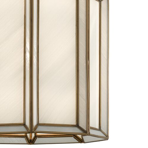 Daze Pendant, Antique Brass/White 2 Daze Pendant, Antique Brass/White
