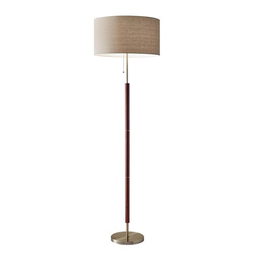 Hamlin Floor Lamp, Walnut 1 Hamlin Floor Lamp, Walnut