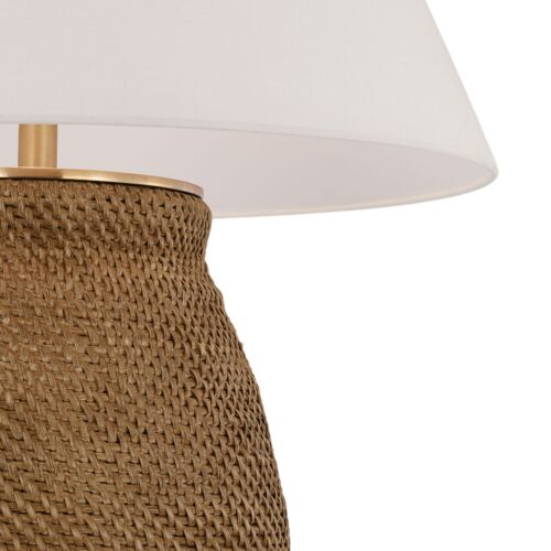 Avedon Large Table Lamp, Natural Rattan 3 Avedon Large Table Lamp, Natural Rattan