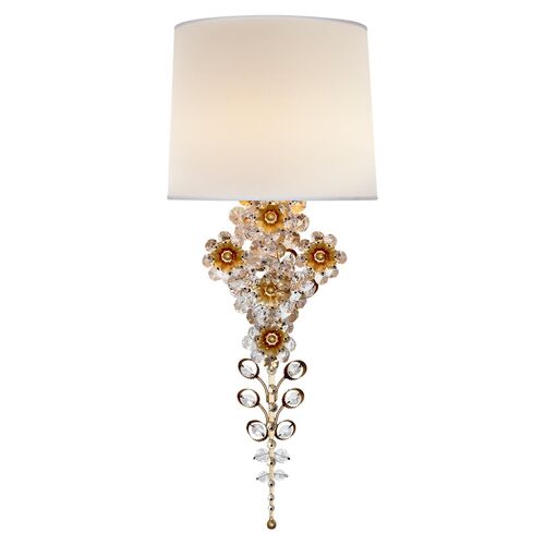 Claret Tall Sconce 1 Claret Tall Sconce