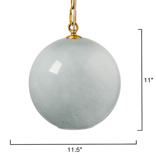 Camber Round Glass Pendant 4 Camber Round Glass Pendant