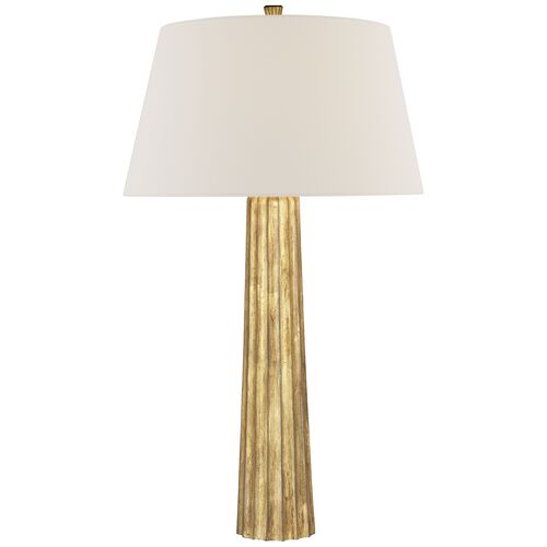 Large Fluted Spire Table Lamp, Iron 1 Large Fluted Spire Table Lamp, Iron