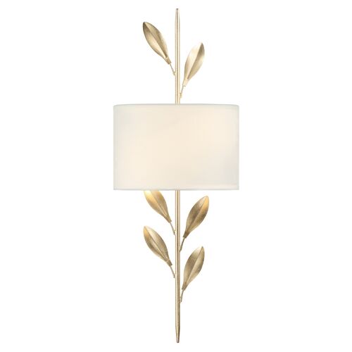 Broche 2-Light Sconce, Antique Gold 1 Broche 2-Light Sconce, Antique Gold