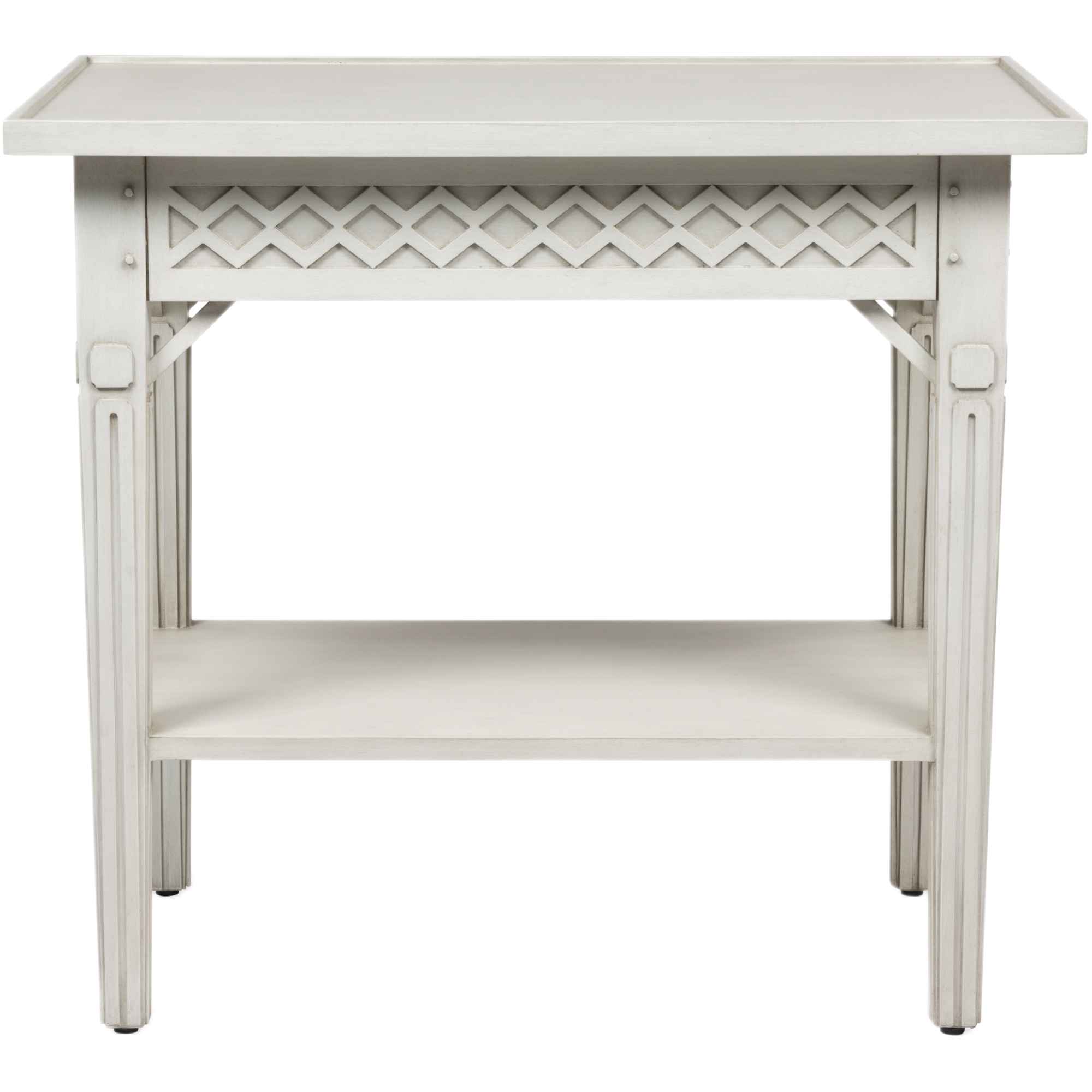 Inge Side Table, Antique White 6 Inge Side Table, Antique White