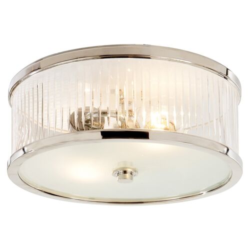 Randolph Large Flush Mount, Nickel 1 Randolph Large Flush Mount, Nickel