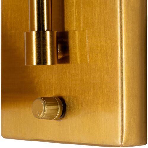 Casper Rattan Wall Sconce, Natural/Gold 9 Casper Rattan Wall Sconce, Natural/Gold